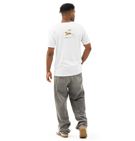 Grozavu | cotton crew neck t-shirt - Grozavu